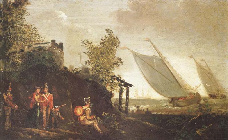 Thomas Pakenham The French are on the sea,says the Shan Van Vocht china oil painting image